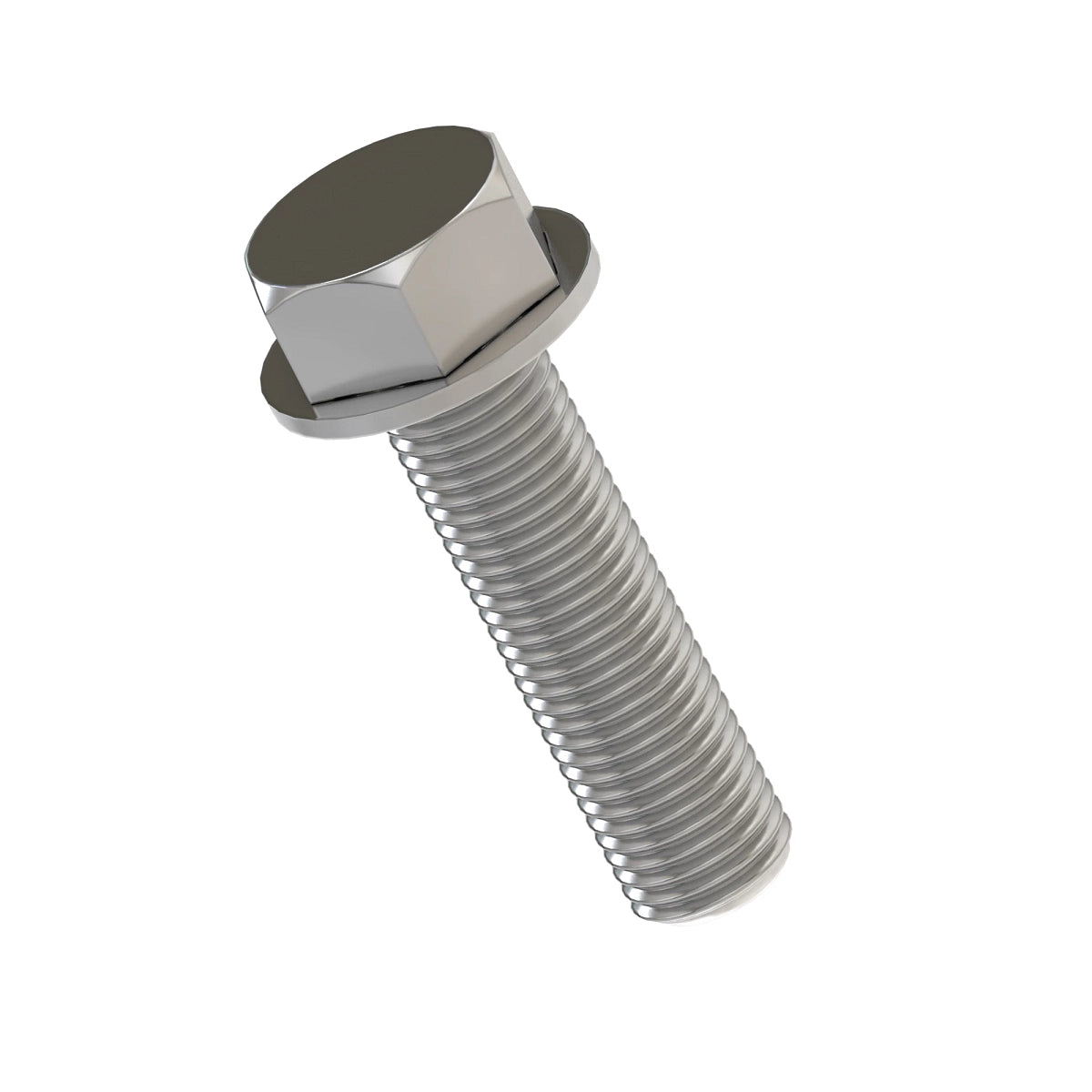 John Deere 19M7796:  Hexagonal Head Flange Bolt, M6 X 30