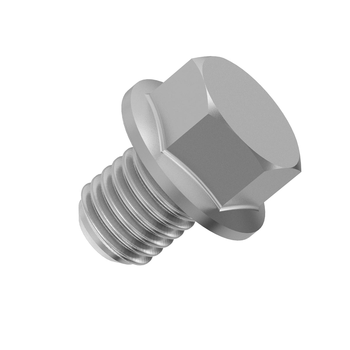 John Deere 19M7861:  Hexagonal Head Flange Bolt, M6 X 10