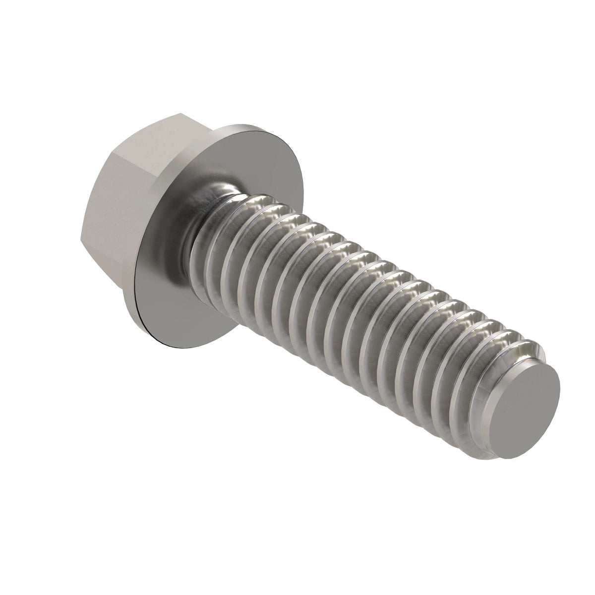 John Deere 19M7863: Hexagonal Head Flanged Screw, M6 X 25