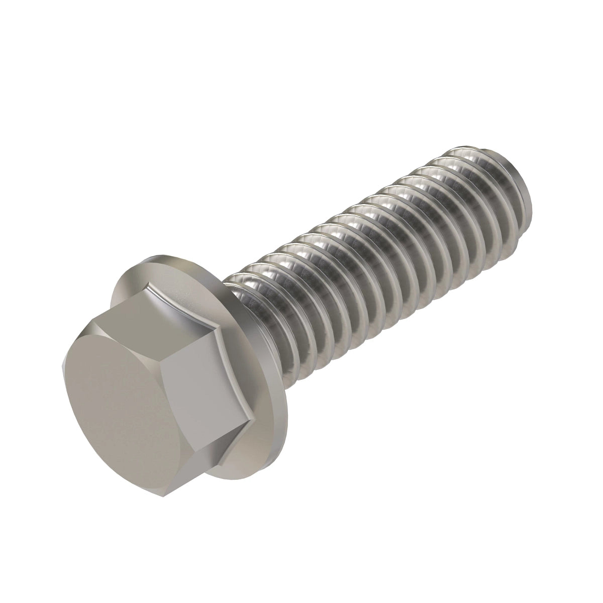 John Deere 19M7863: Hexagonal Head Flanged Screw, M6 X 25