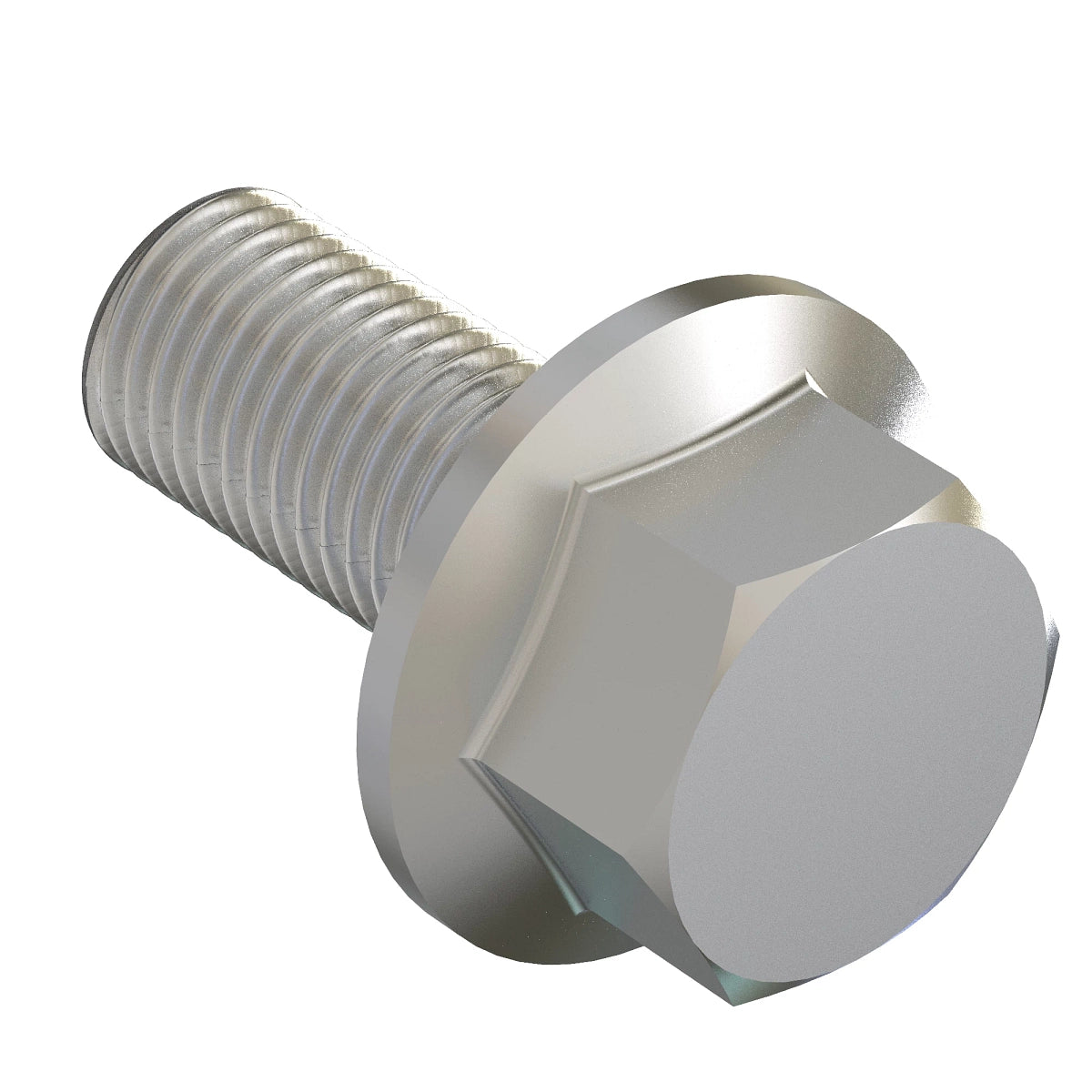 John Deere 19M7865: Hexagonal Head Flanged Screw, M8 X 16
