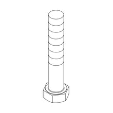 John Deere 19M7937: Hexagonal Head Screw, M24 X 140