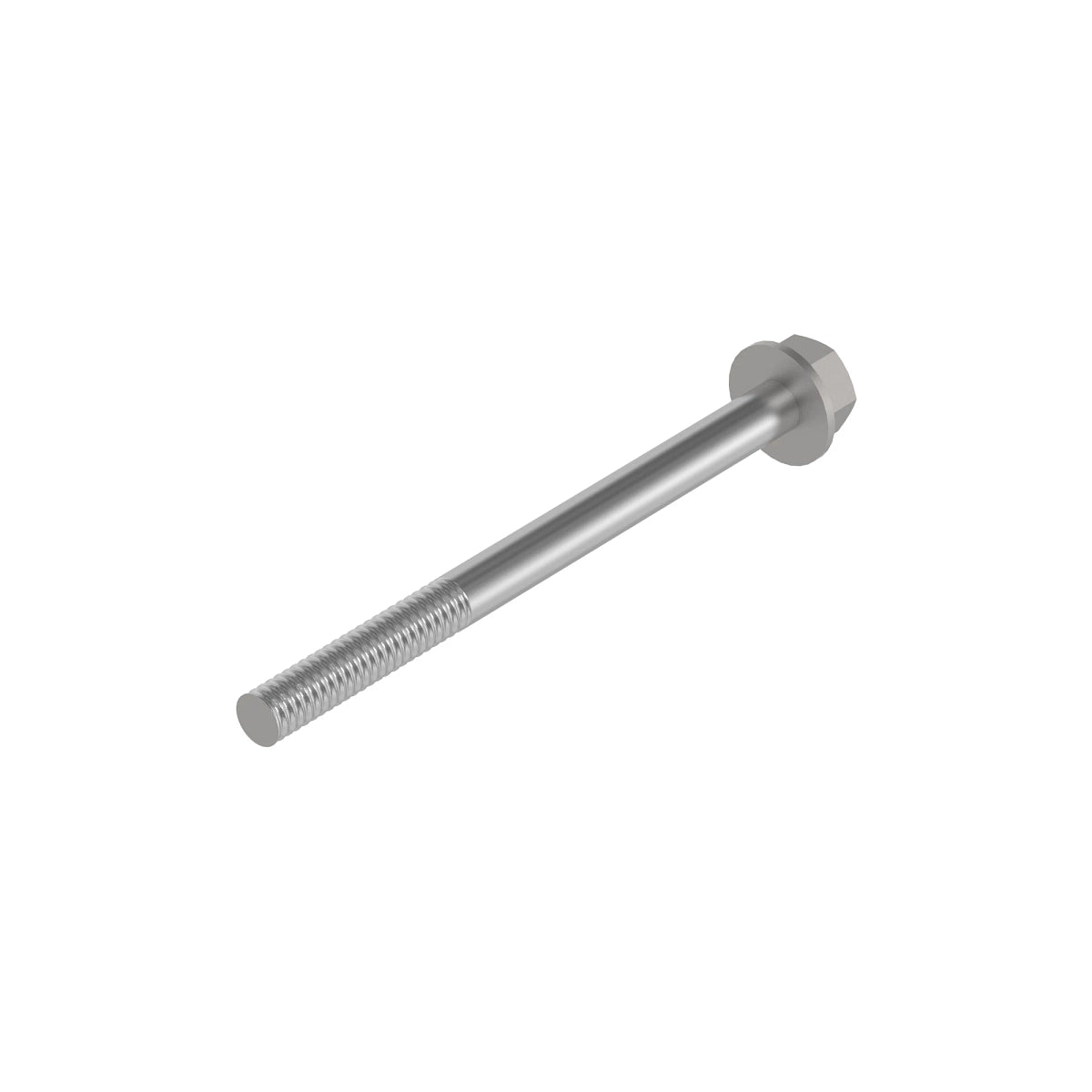 John Deere 19M8145: Hexagonal Head Flanged Screw, M6 X 80