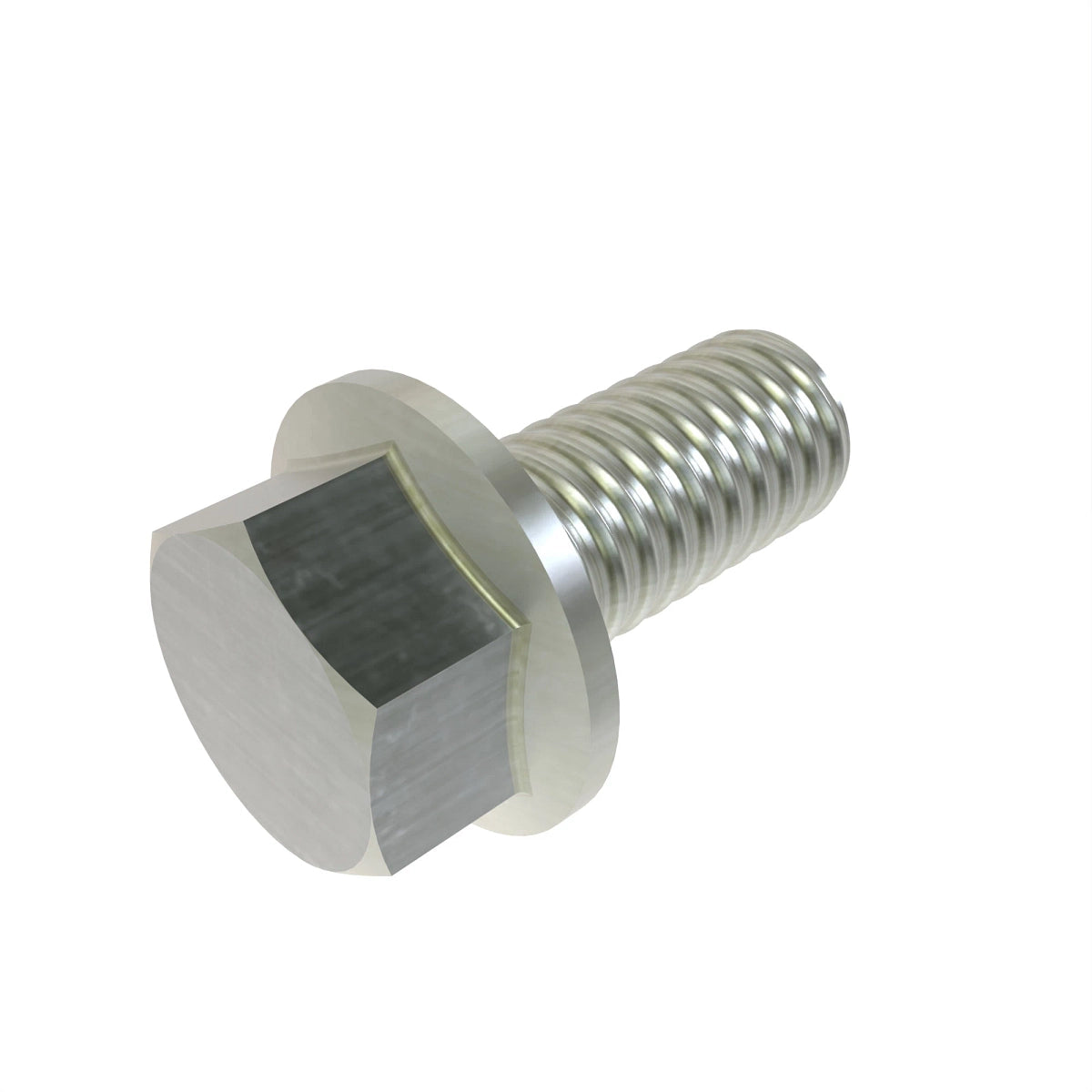 John Deere 19M9830: Hexagonal Head Flanged Screw, M6 X 12