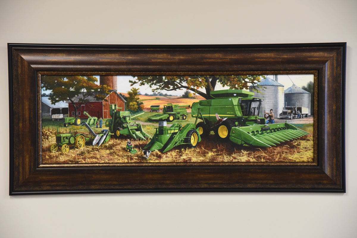 "Legacy of Harvest" Framed Canvas Print