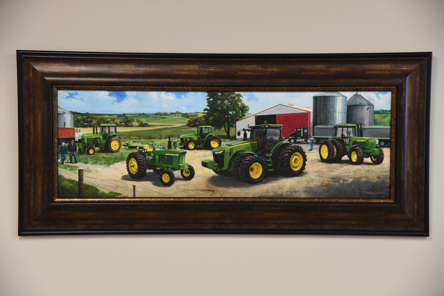 "New Generation" Framed Canvas Print