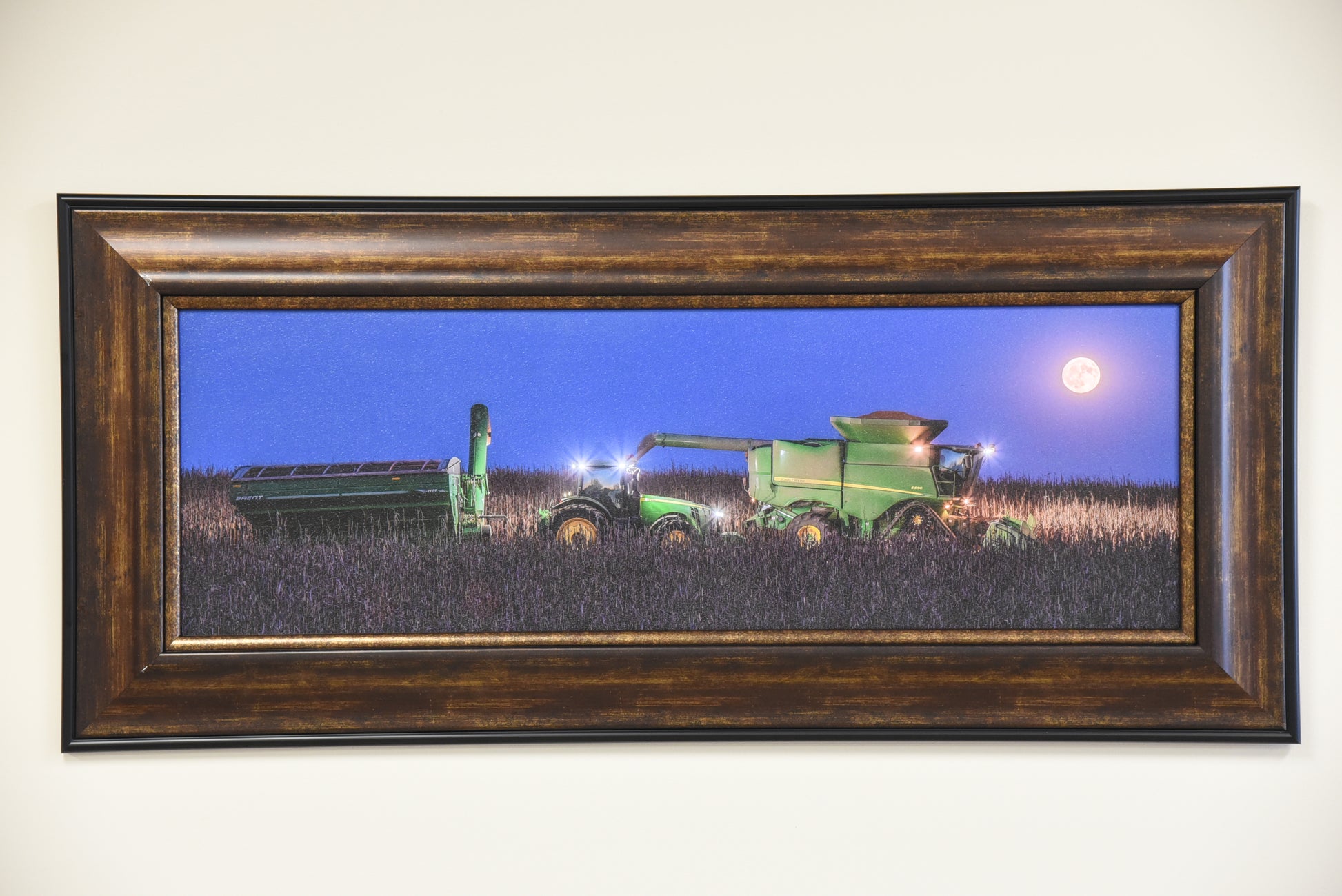 "Overtime" Framed Canvas Print