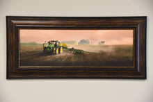 "Planting Time" Framed Canvas Print