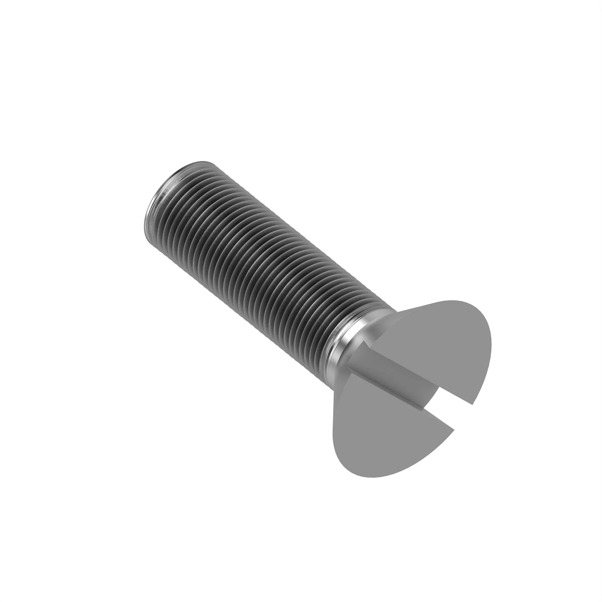John Deere 21H1047:  Countersunk Flat Head Screw, 1/4" X 7/8"