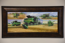 "75 Years" Framed Canvas Print