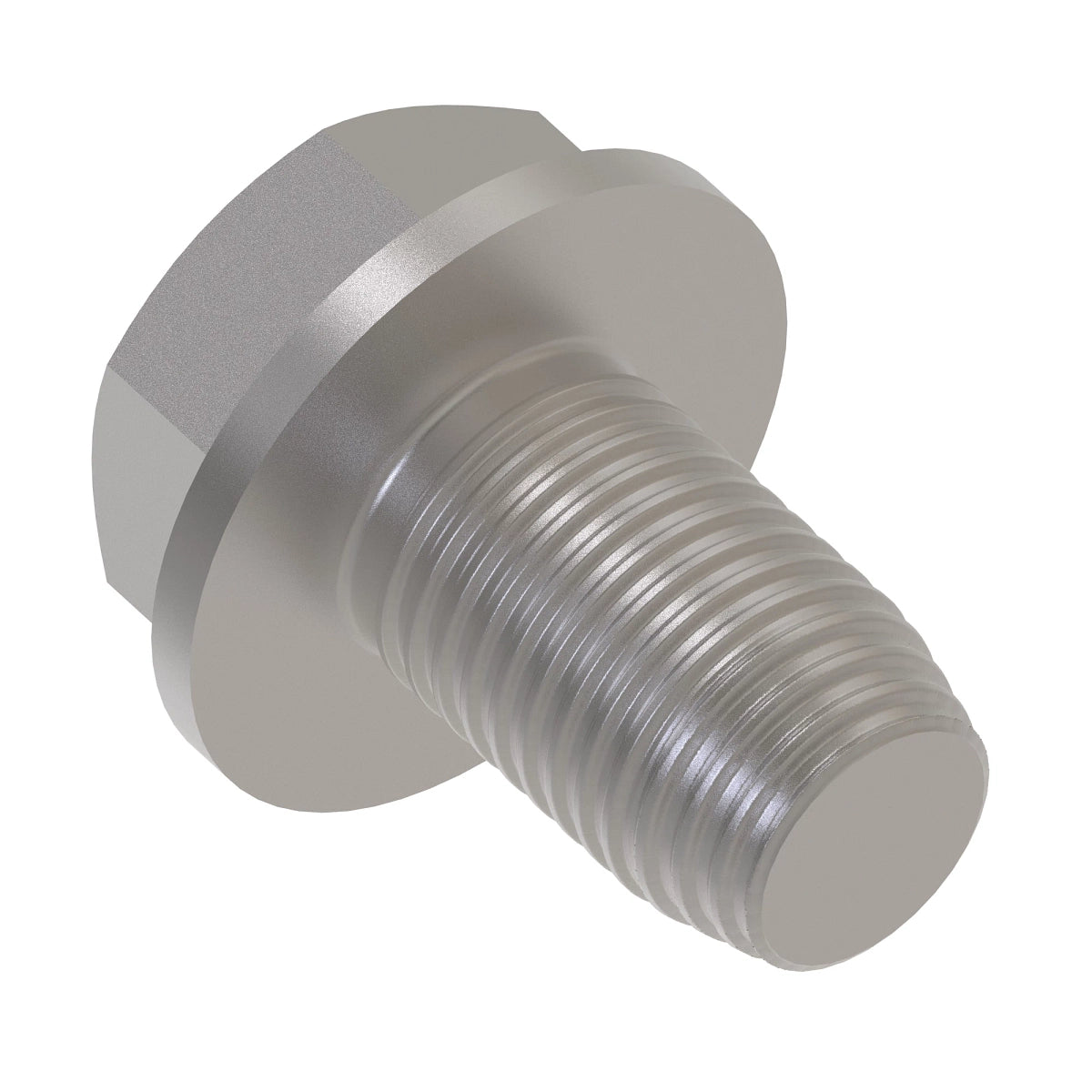 John Deere 37H106: Hexagonal Flanged Head Self-Tapping Screw, 3/8" X 5/8"