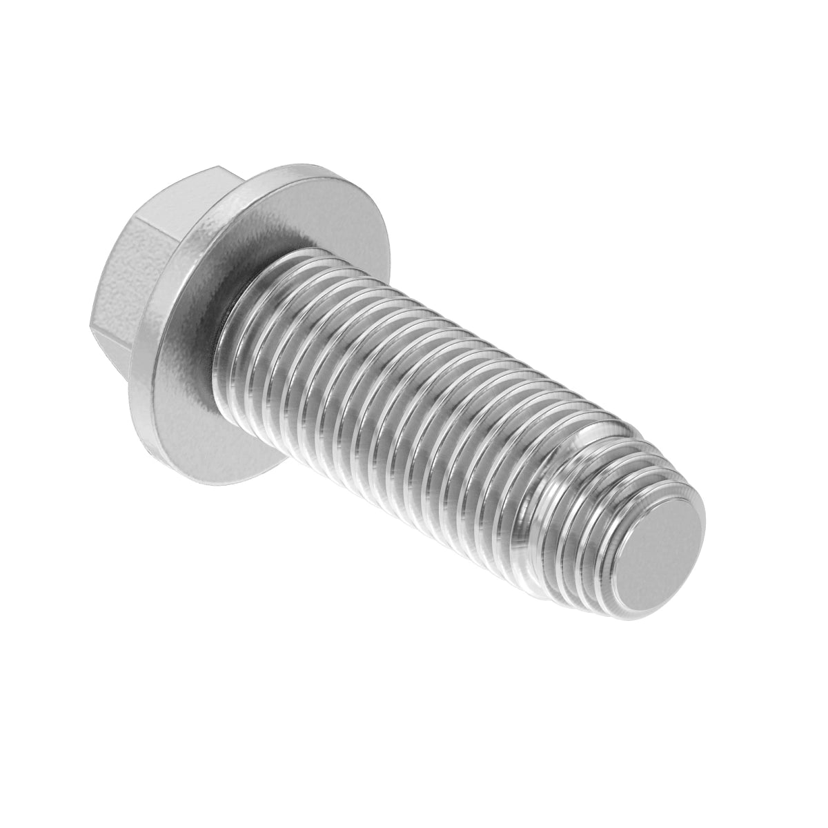 John Deere 37H164:  Hexagonal Flange Head Screw, 1/4" X 7/8"