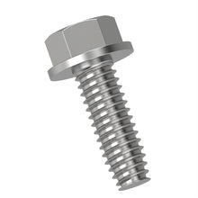 John Deere 37H24: Hexagonal Flange Head Self-Tapping Screw, 1/4" X 3/4"
