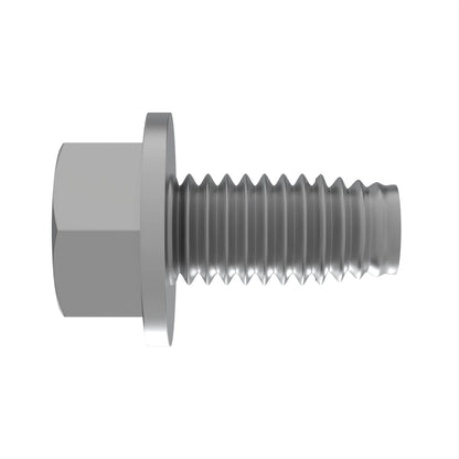 John Deere 37H51: Hexagonal Flange Head Self-Tapping Screw, 1/4" X 1/2"
