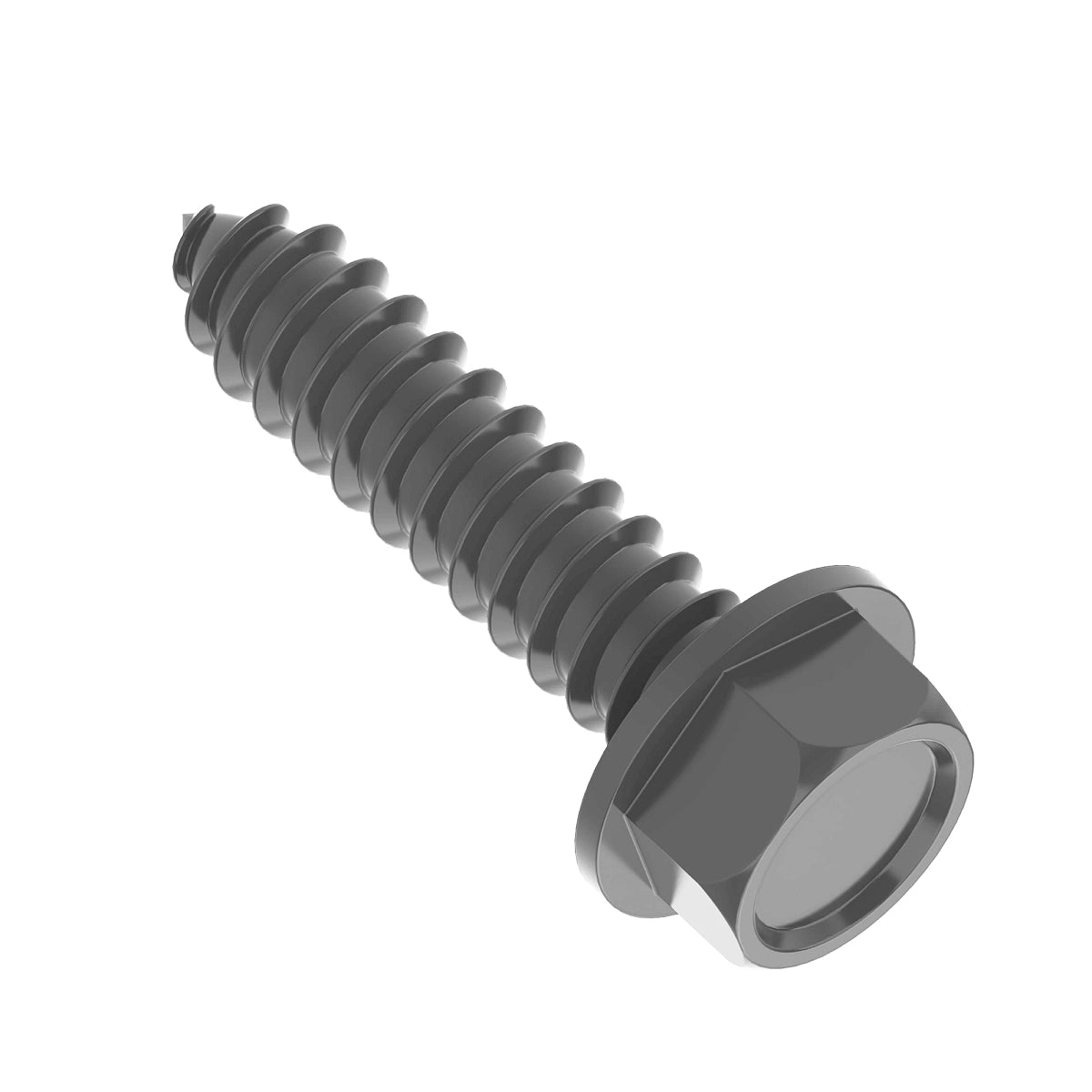 John Deere 37M7199:  Hexagonal Flange Head Self-Tapping Screw, M6 X 25