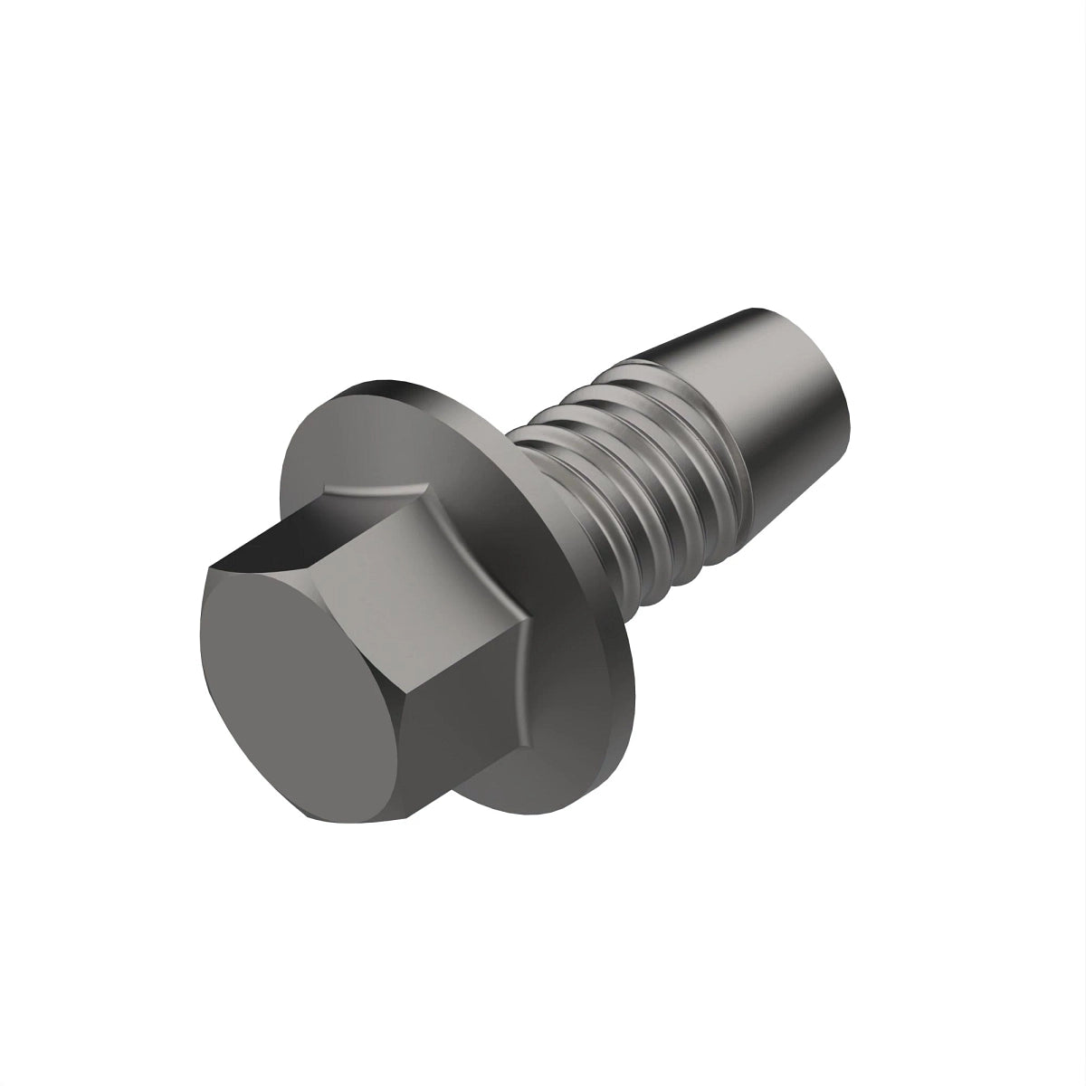 John Deere 37M7257: Hexagonal Flange or Washer Head Self Tapping Screw, M8 X 16