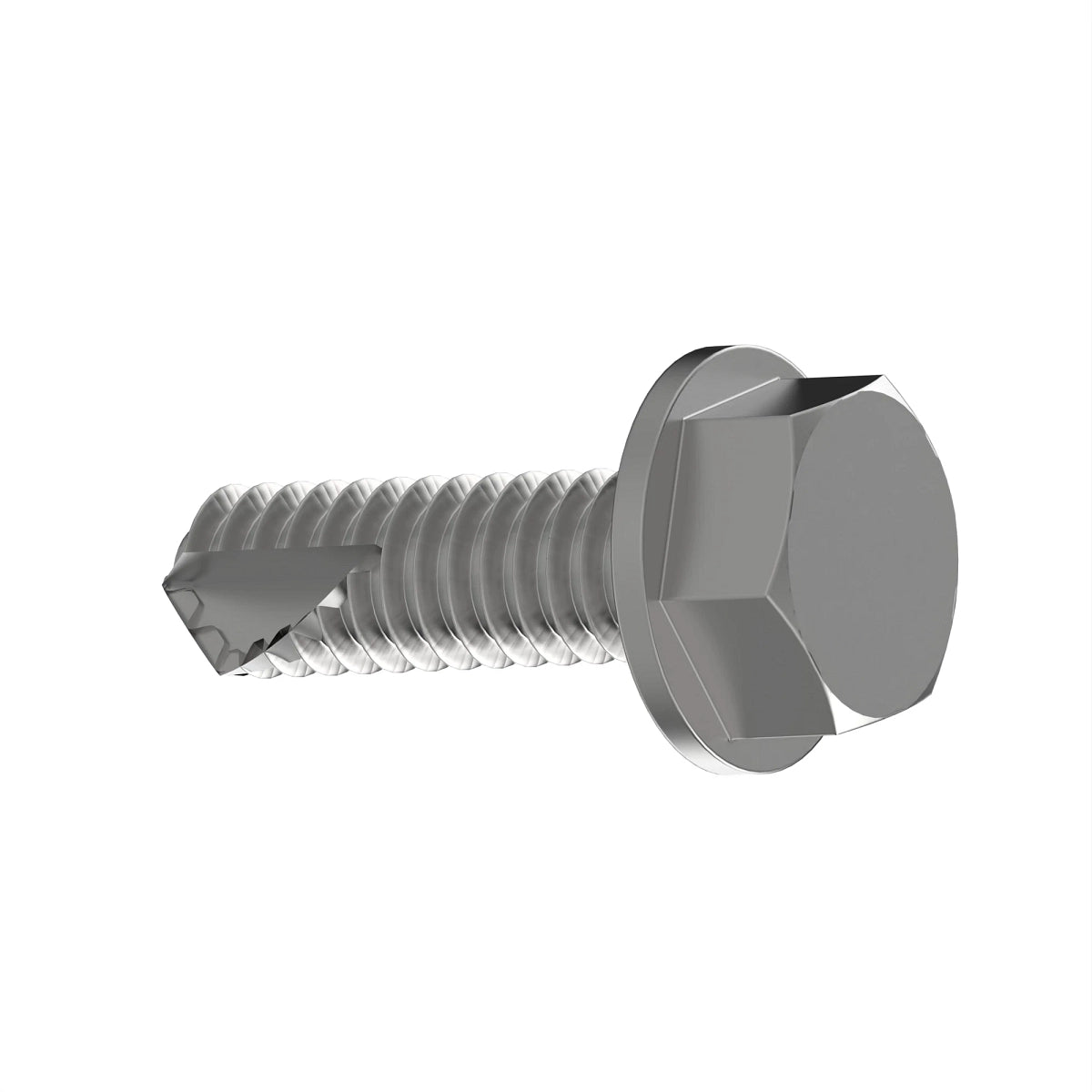 John Deere 37M7418: Hexagonal Flange Head Self-Tapping Screw, M4.8 X 16