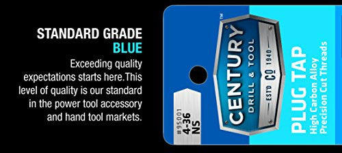 Century Drill & Tool 95007: 10-32  NF Tap
