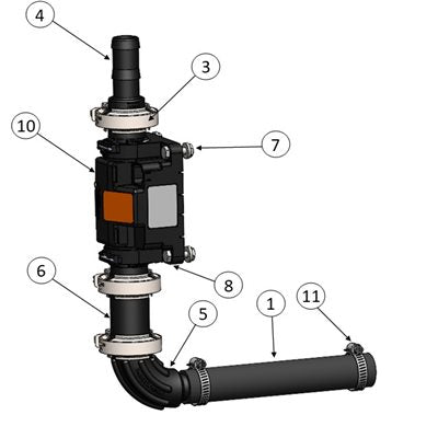 SurePoint 500-02-2403: Retrofit Kit, PR30 Orion 3 DN17, 1.45 - 58 GPM