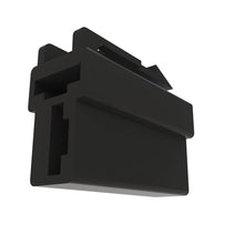 John Deere 57M10146:  Electrical Connector Housing, 2 Cavities