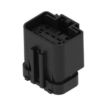 John Deere 57M10299: Black External Electrical Connector Housing, 10 Cavities