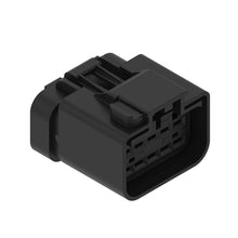 John Deere 57M10299:  Black External Electrical Connector Housing, 10 Cavities
