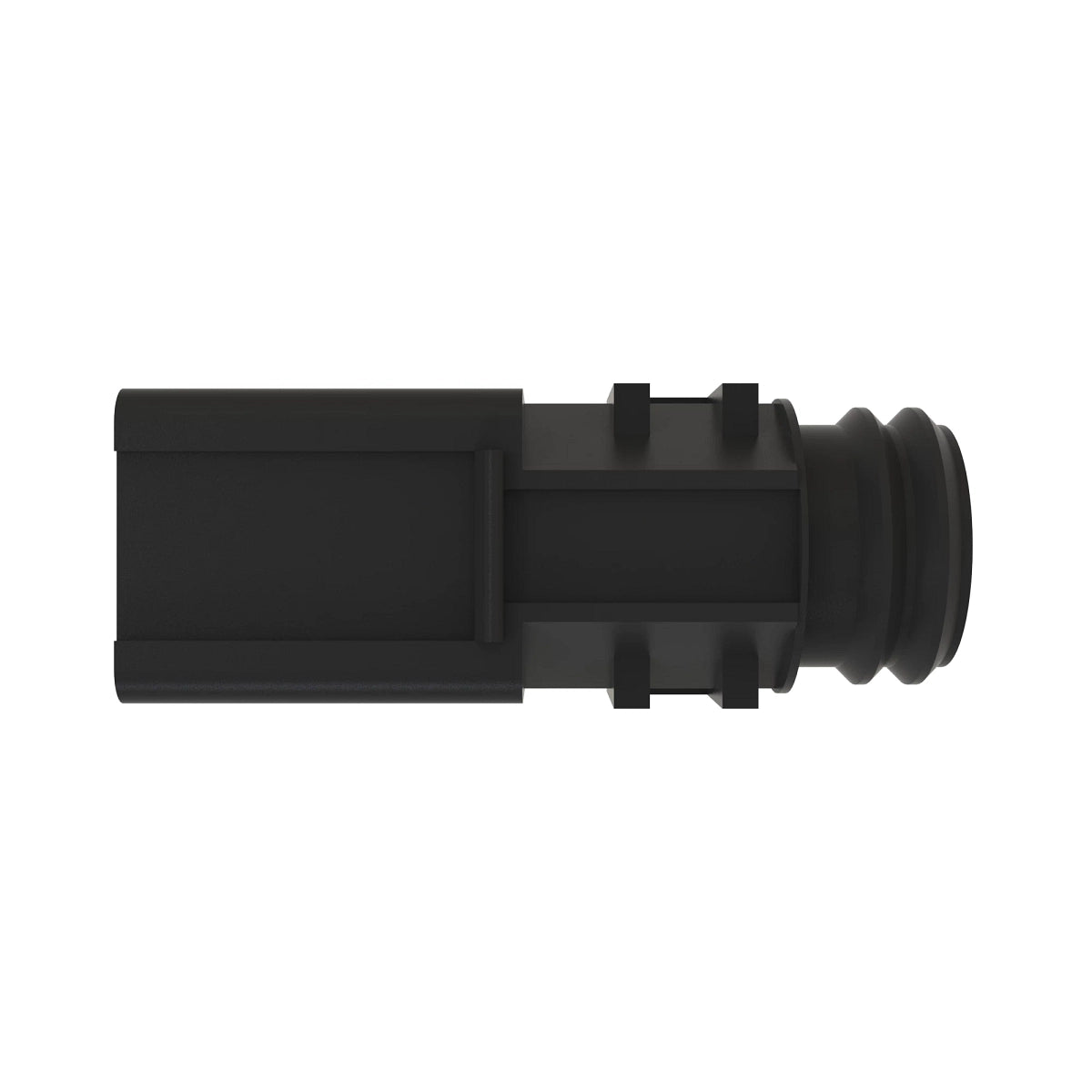 John Deere 57M10486: Black Electrical Connector