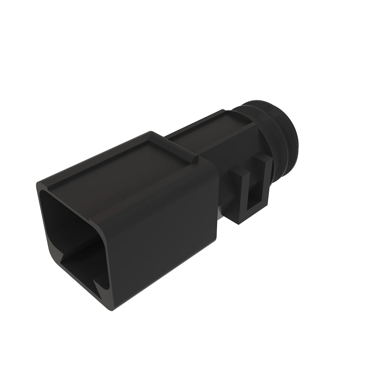 John Deere 57M10486: Black Electrical Connector