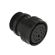 John Deere 57M10742: Black Internal Electrical Connector Housing, 18 Cavities