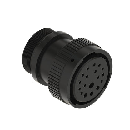 John Deere 57M10742: Black Internal Electrical Connector Housing, 18 Cavities