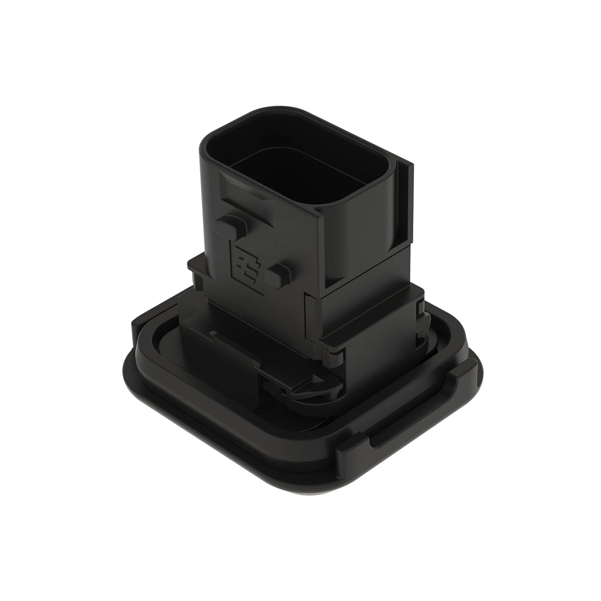 John Deere 57M10847: Black Internal Electrical Connector Housing, 8 Cavities