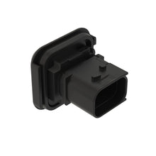 John Deere 57M10847:  Black Internal Electrical Connector Housing, 8 Cavities