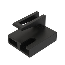 John Deere 57M11591: Black External Electrical Connector Housing, 2 Cavities