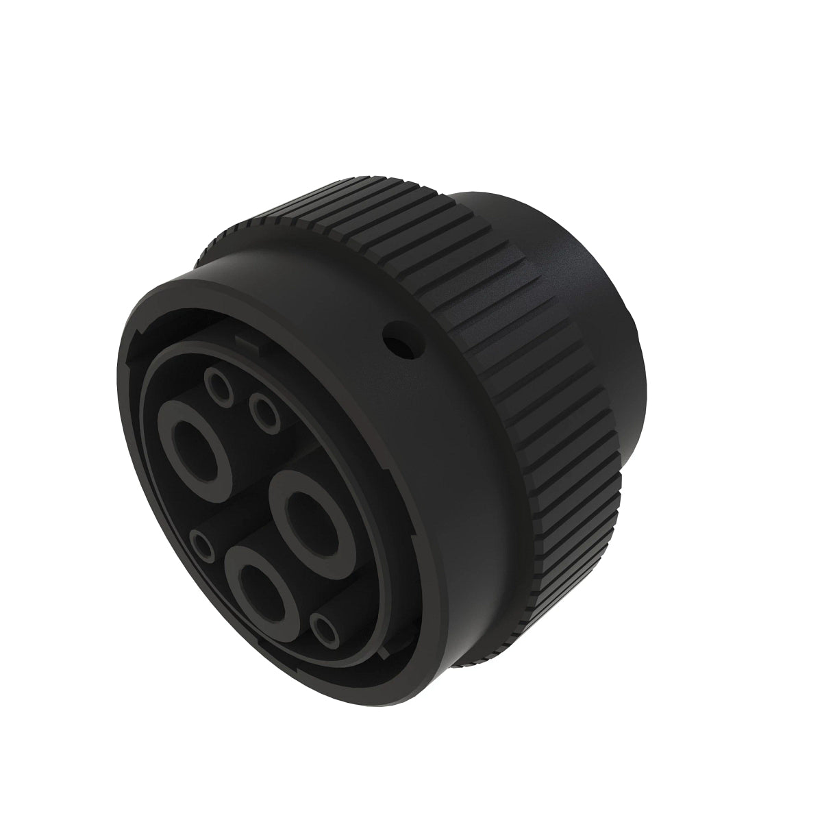 John Deere 57M11734: Black Internal Electrical Connector Housing, 7 Cavities