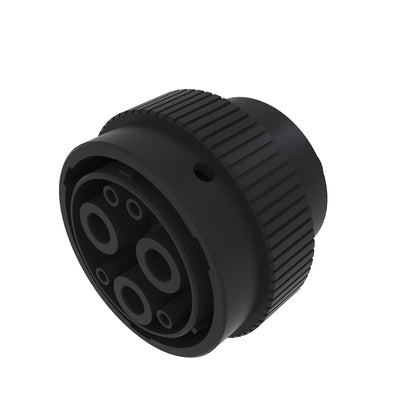 John Deere 57M11734: Black Internal Electrical Connector Housing, 7 Cavities