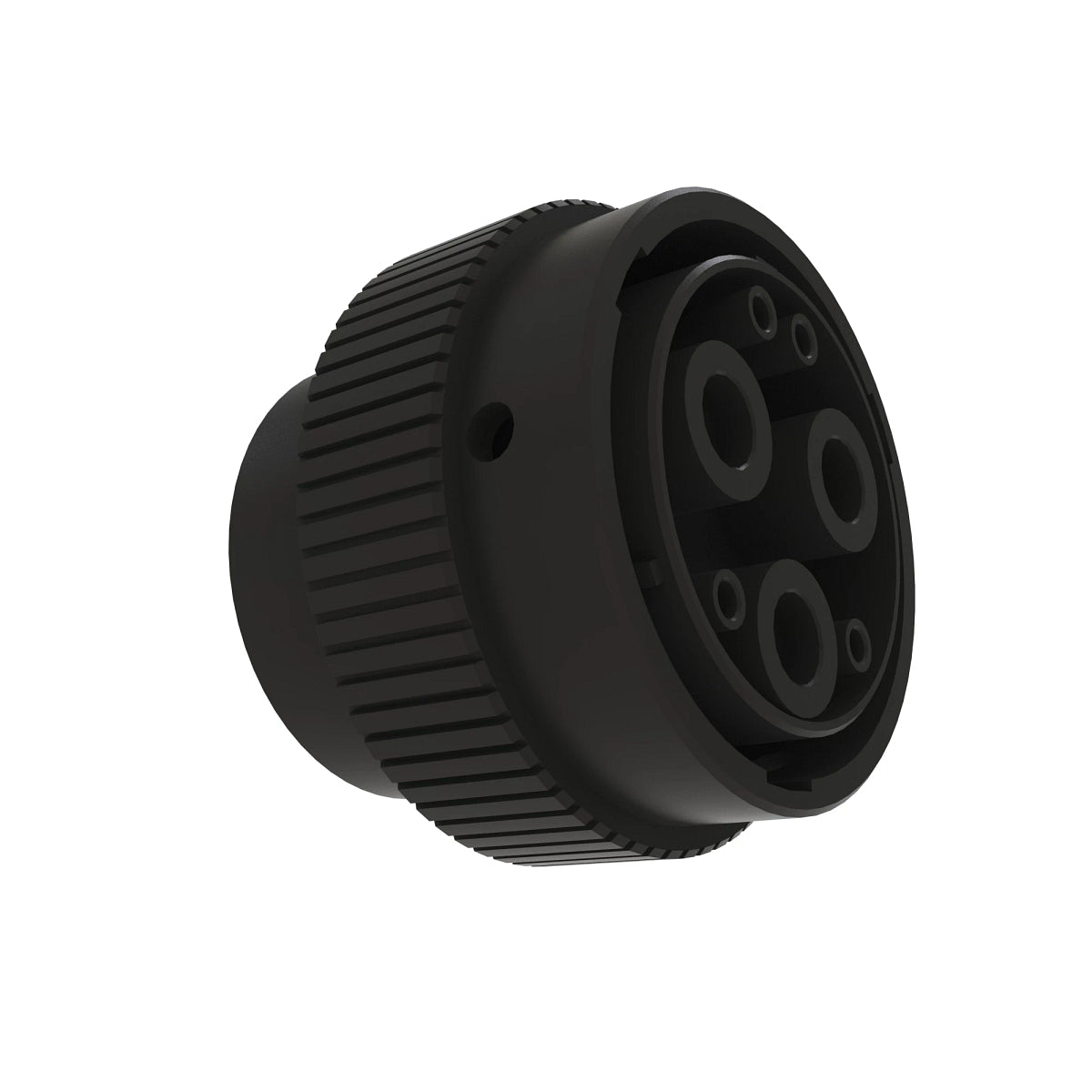 John Deere 57M11734: Black Internal Electrical Connector Housing, 7 Cavities