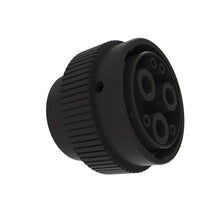 John Deere 57M11734: Black Internal Electrical Connector Housing, 7 Cavities