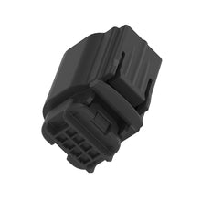 John Deere 57M13278: Tyco Black External Electrical Connector Housing, 8 Cavities