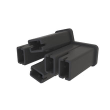 John Deere 57M13625: Black Electrical Connector Housing, Cavities 5