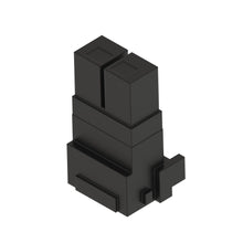 John Deere 57M14930: Natural External Electrical Connector Housing, 2 Cavities