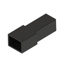 John Deere 57M7068: Black External Electrical Connector Housing, Cavity 1