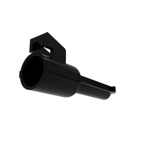 John Deere 57M7293:  Black Internal Electrical Connector Housing, 1 Cavities