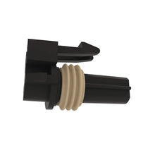 John Deere 57M7294: Black External Electrical Connector Housing, 1 Cavities