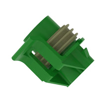 John Deere 57M7346:  Light Gray External Electrical Connector Housing, 2 Cavities