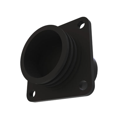 John Deere 57M7390:  Tyco Black External Electrical Connector Housing, 3 Cavities