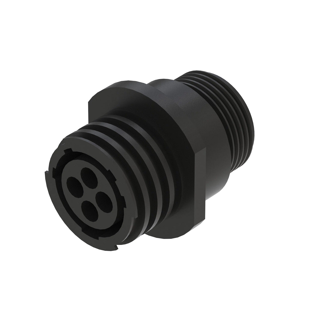 John Deere 57M7421: Electrical Connector Housing, Cavities 4