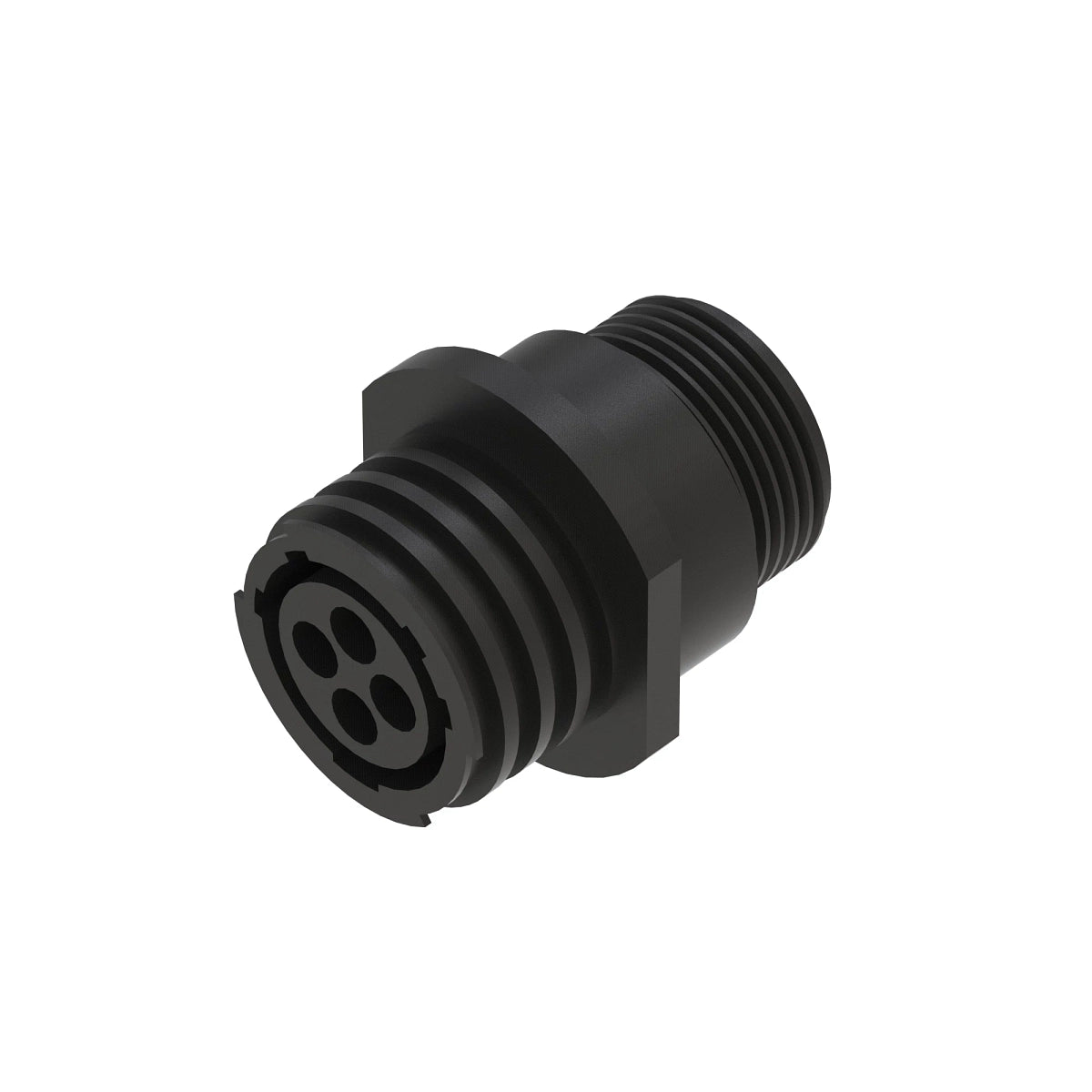 John Deere 57M7421: Electrical Connector Housing, Cavities 4