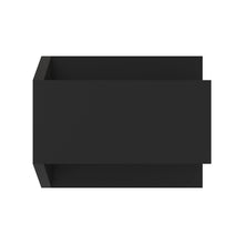 John Deere 57M7461: Black External Electrical Connector Housing, 3 Cavities