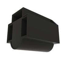 John Deere 57M7461:  Black External Electrical Connector Housing, 3 Cavities