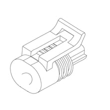 John Deere 57M7496:  Electrical Connector Terminal